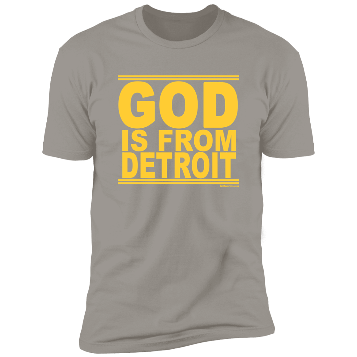 #GodIsFromDetroit - Men's Shortsleeve Tee