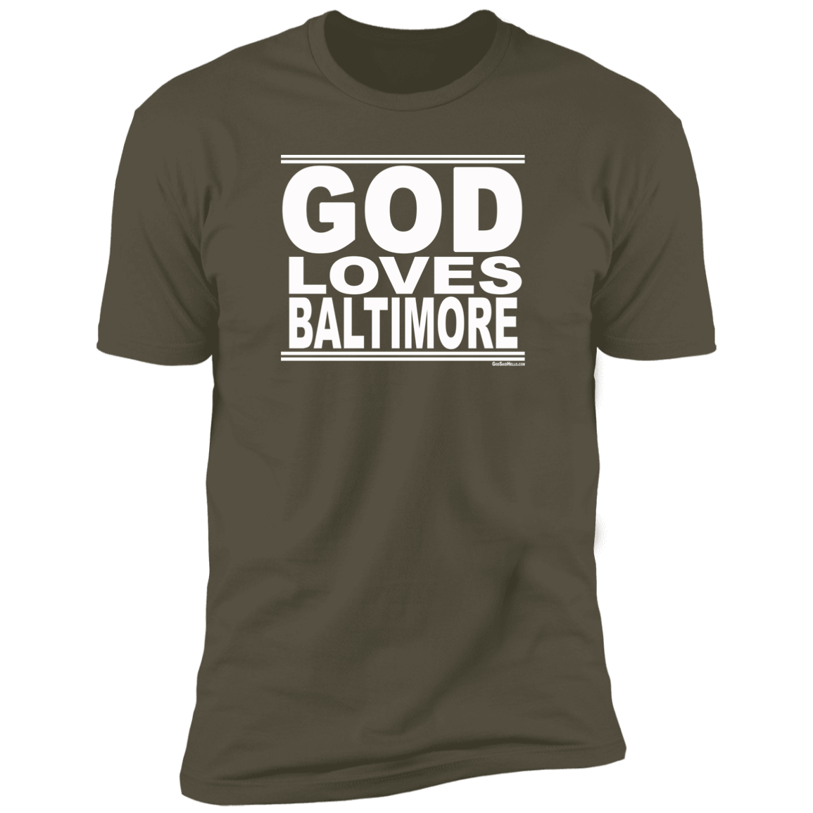 #GodLovesBaltimore - Men's Shortsleeve Tee