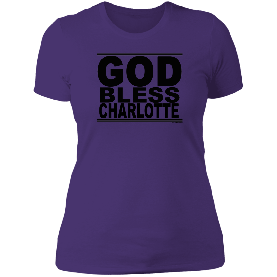 #GodBlessCharlotte - Women's Shortsleeve Tee