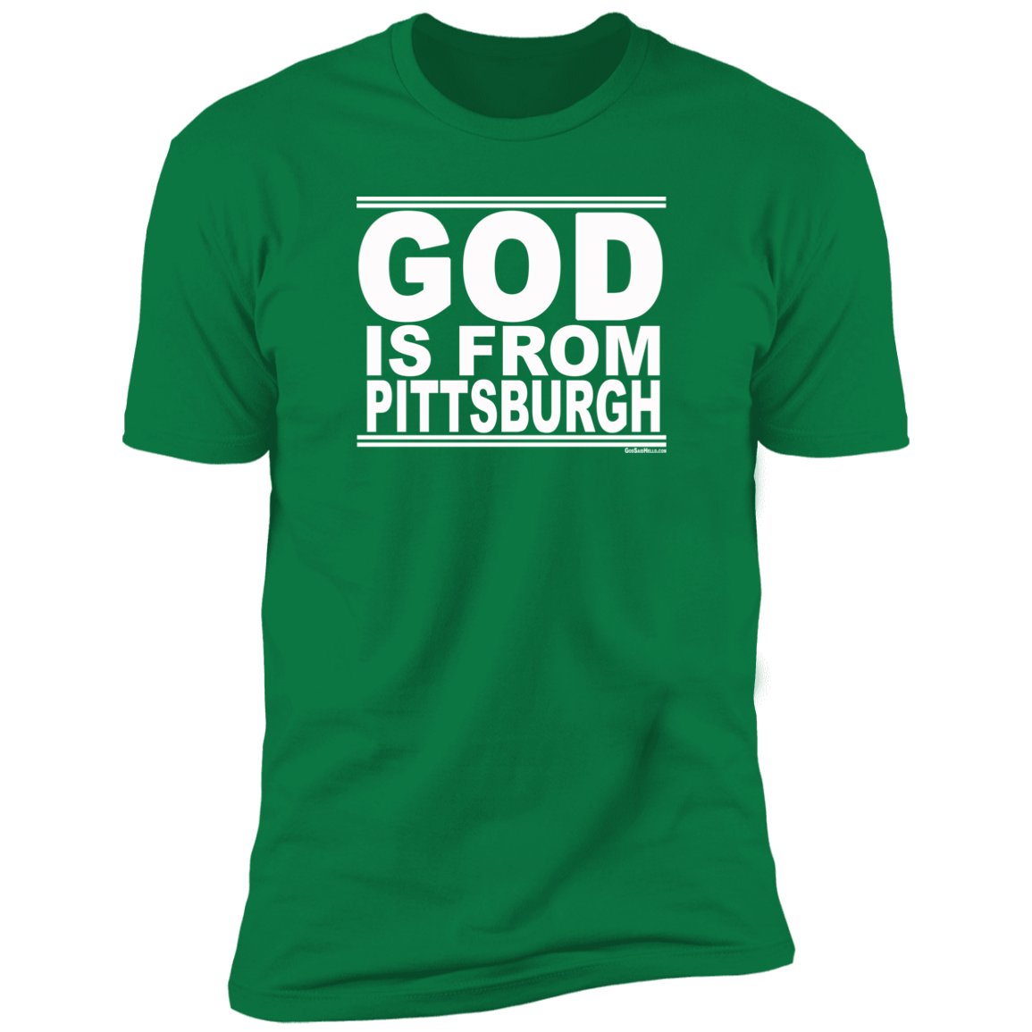 #GodIsFromPittsburgh - Men's Shortsleeve Tee