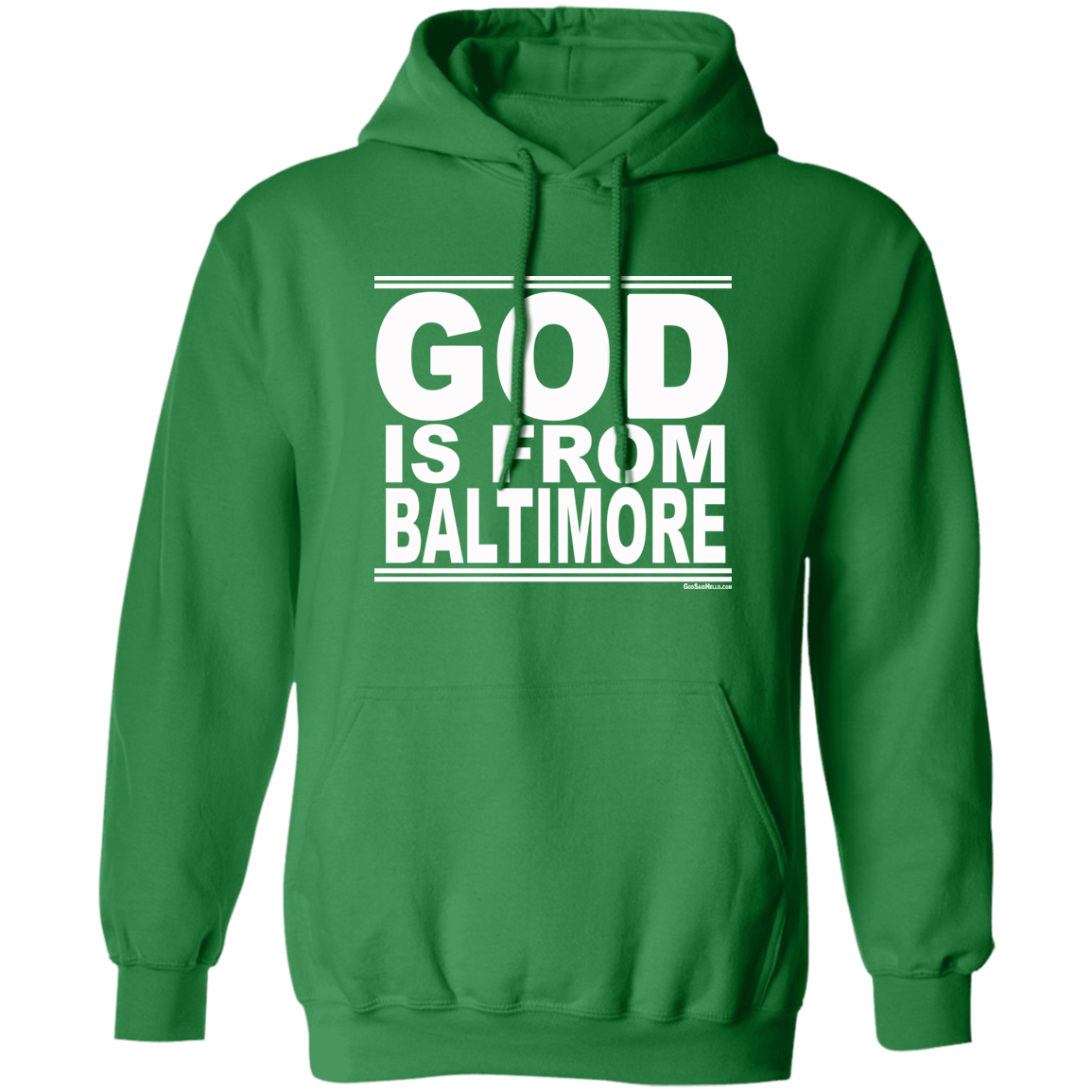 #GodIsFromBaltimore - Pullover Hoodie