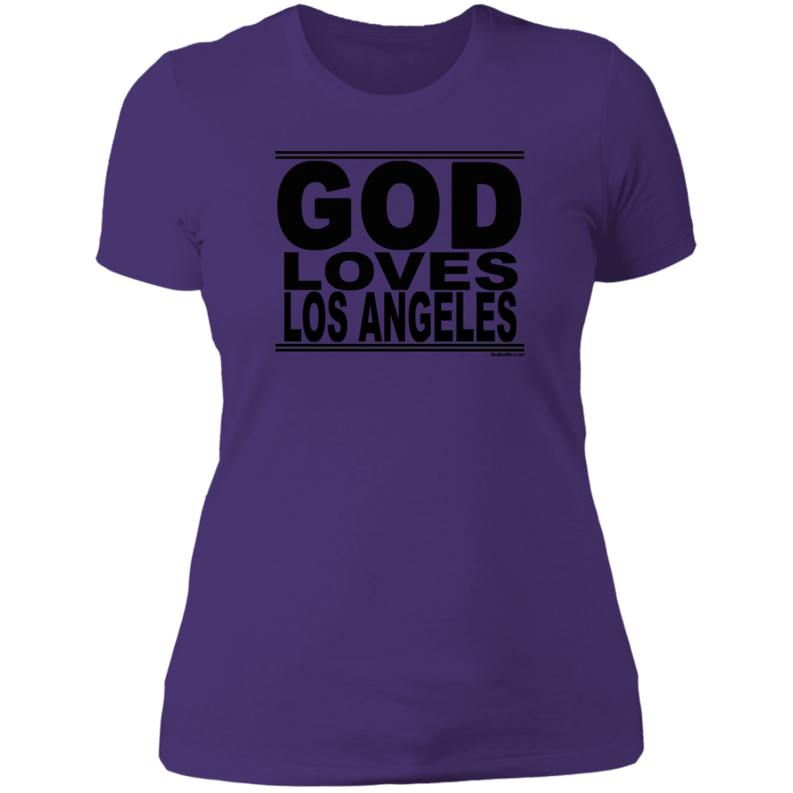 #GodLovesLosAngeles - Women's Shortsleeve Tee