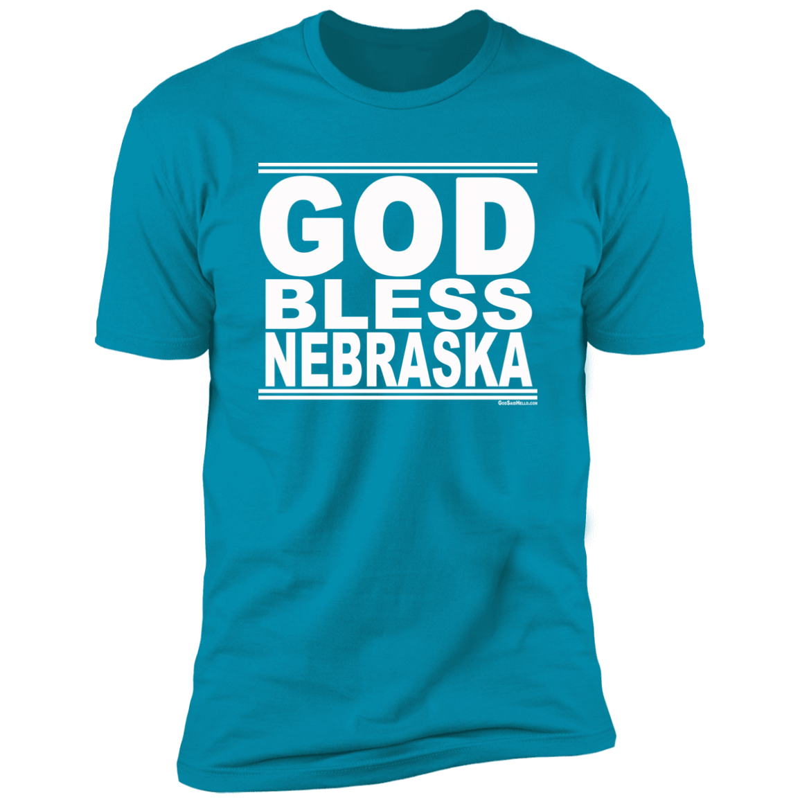 #GodBlessNebraska - Men's Shortsleeve Tee