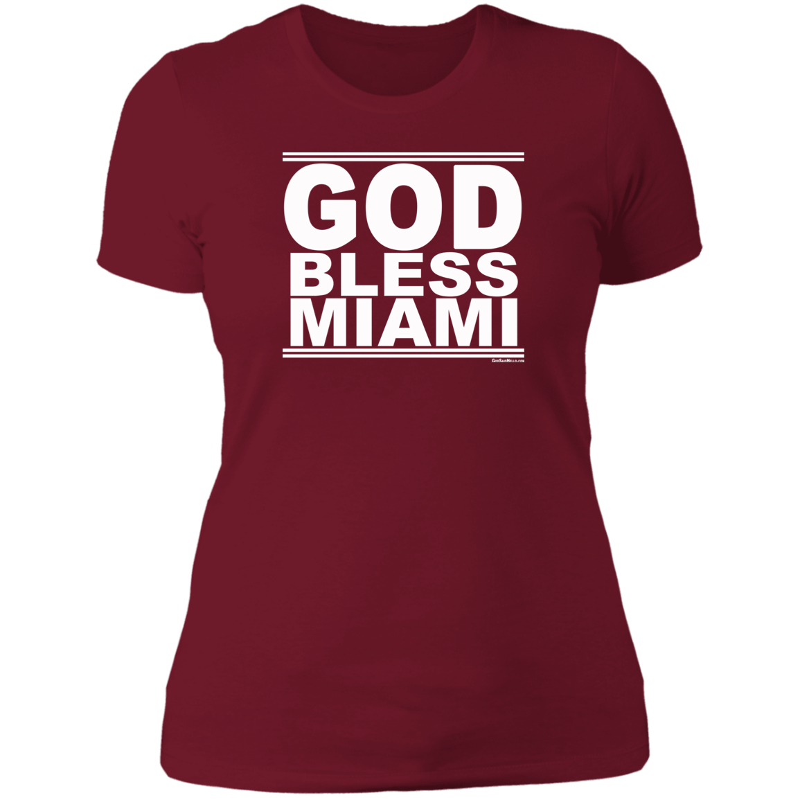 #GodBlessMiami - Women's Shortsleeve Tee
