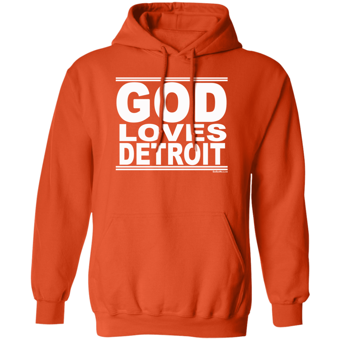 #GodLovesDetroit - Pullover Hoodie