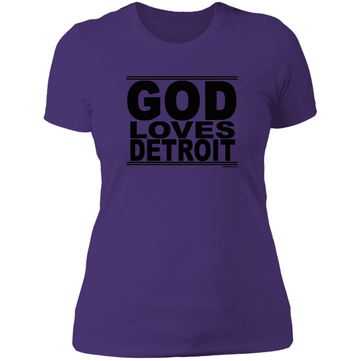 #GodLovesDetroit - Women's Shortsleeve Tee