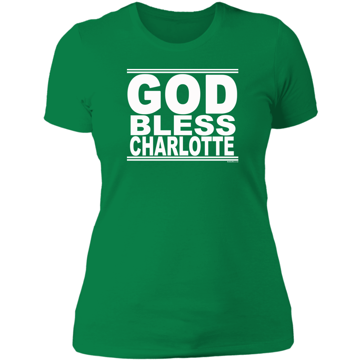 #GodBlessCharlotte - Women's Shortsleeve Tee