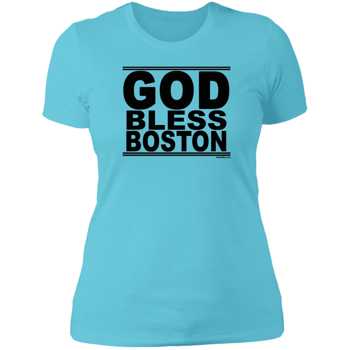 #GodBlessBoston - Women's Shortsleeve Tee