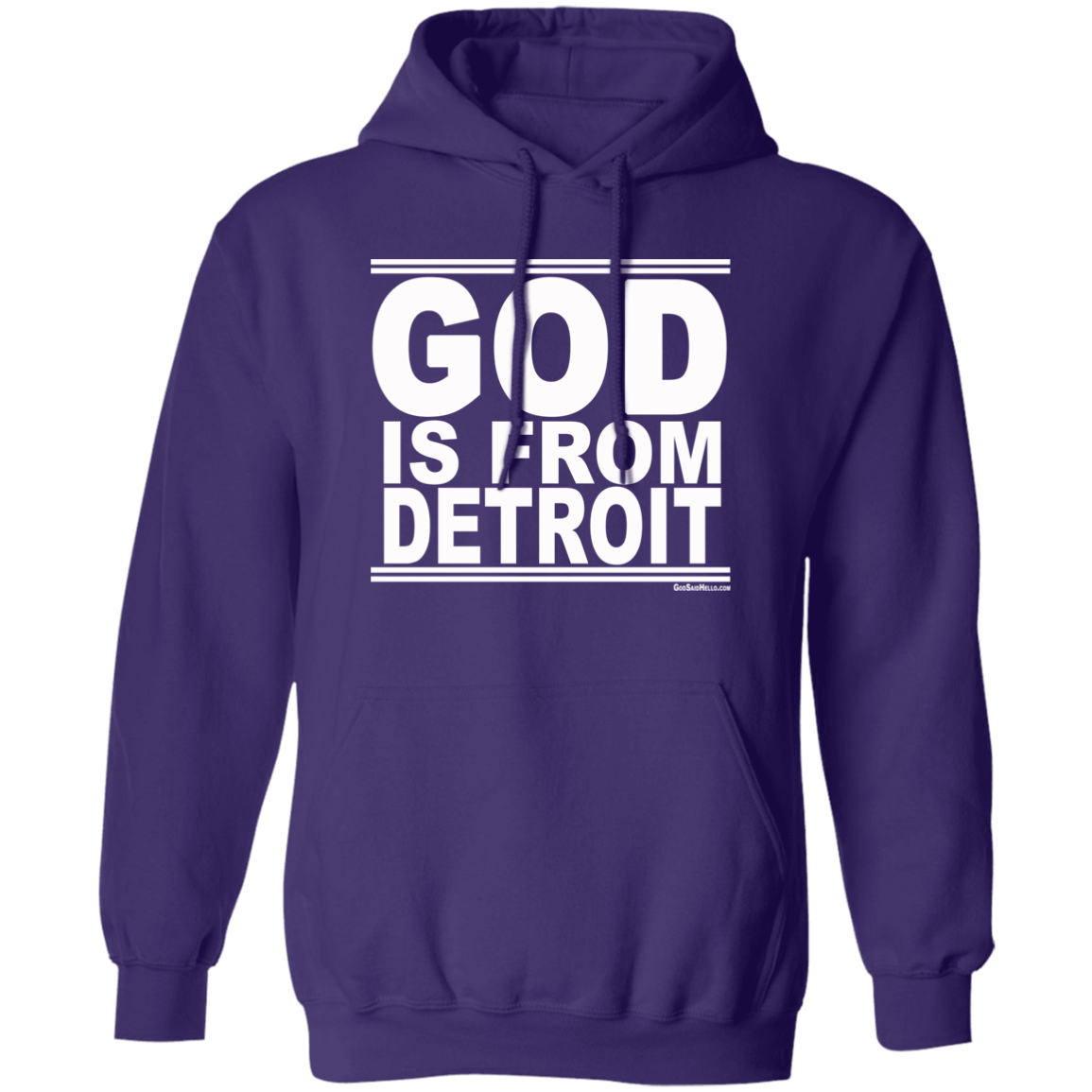 #GodIsFromDetroit - Pullover Hoodie