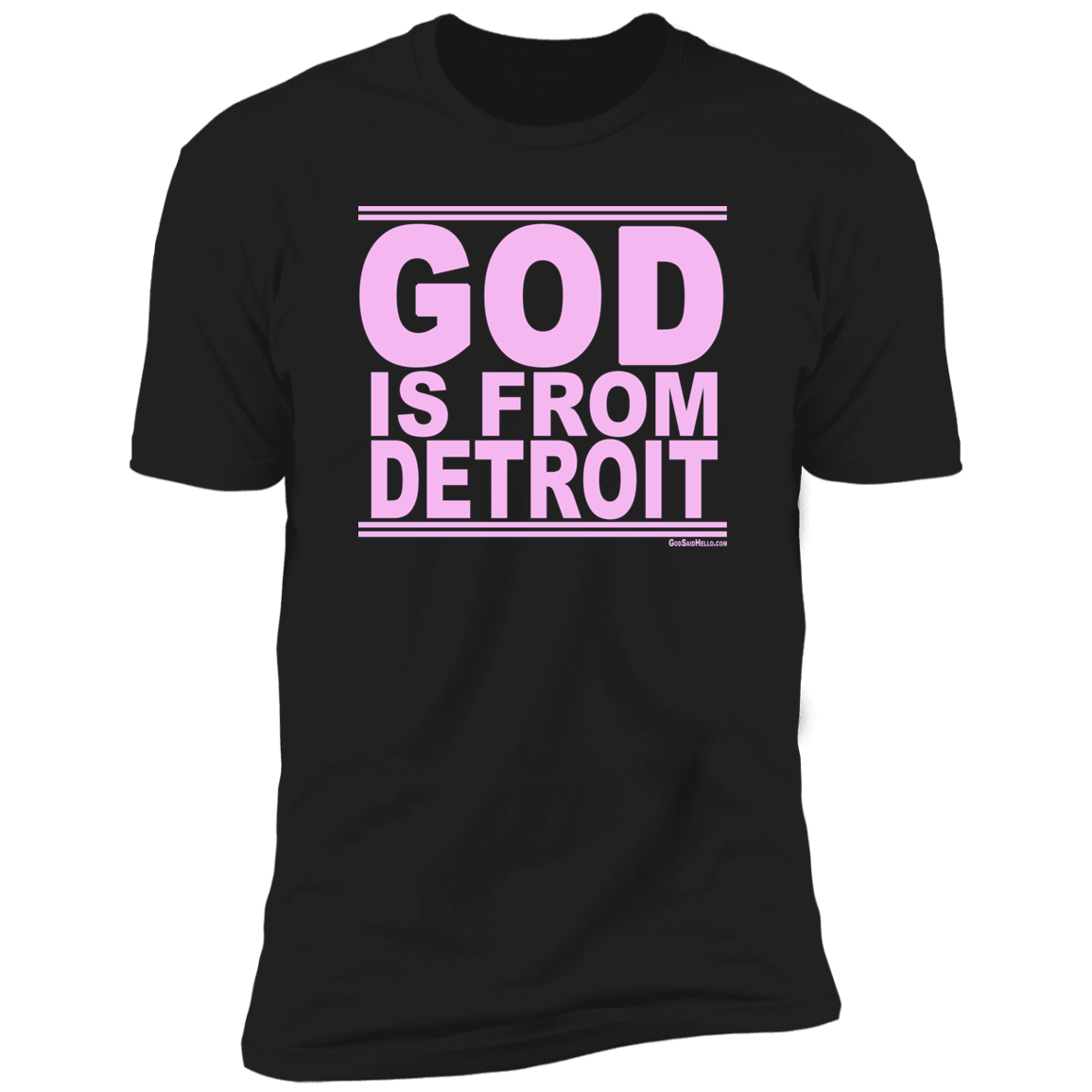 #GodIsFromDetroit - Short Sleeve Tee