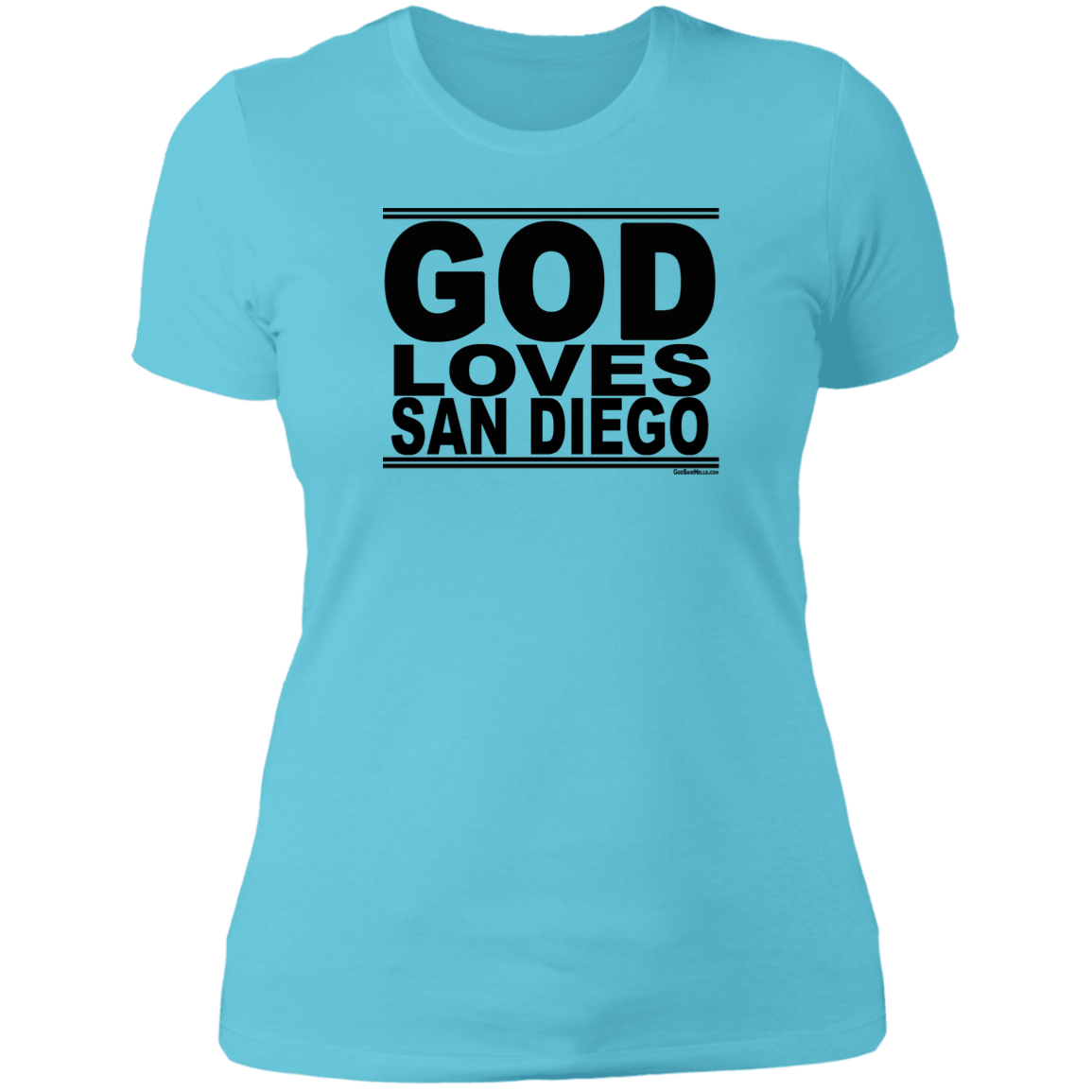 #GodLovesSanDiego - Women's Shortsleeve Tee