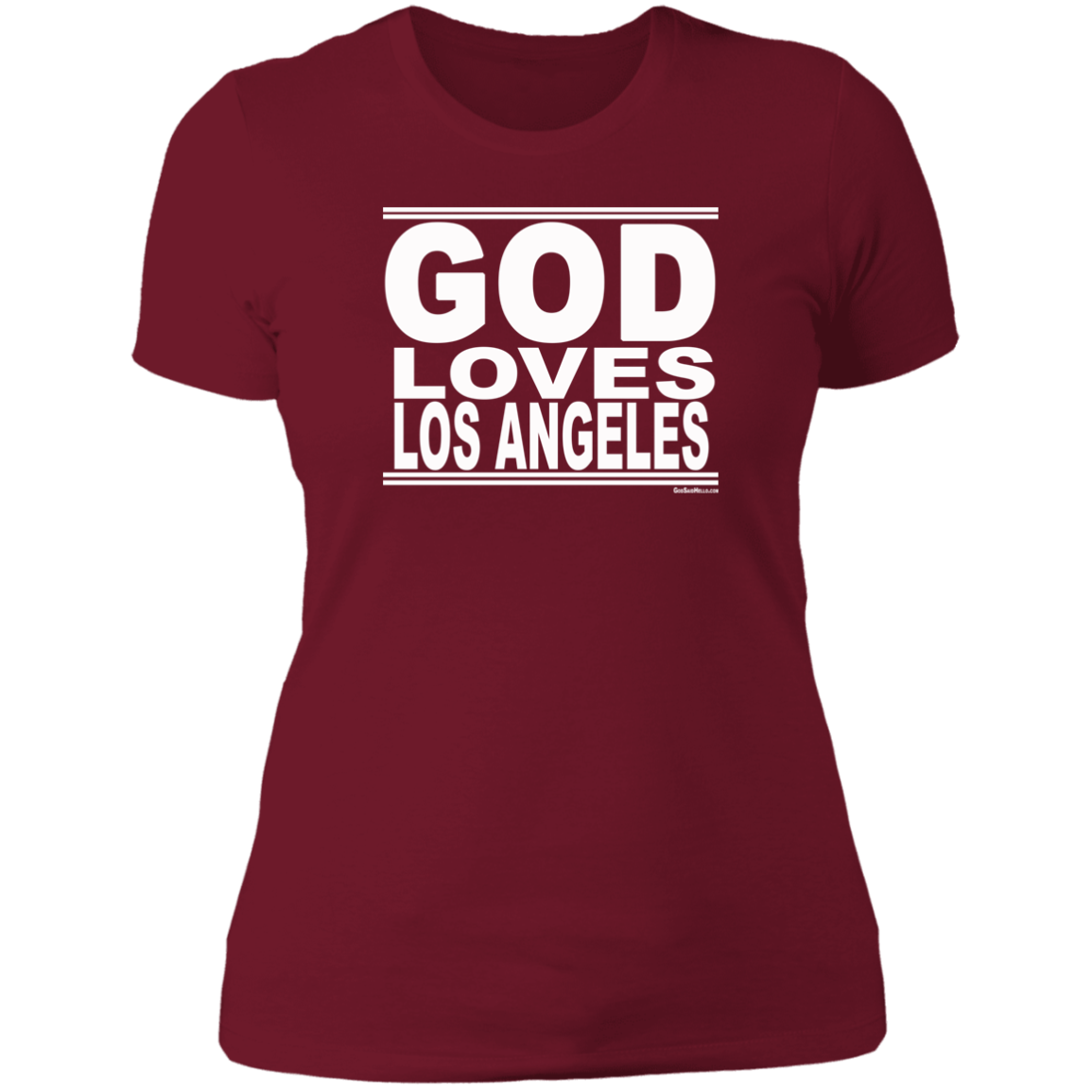 #GodLovesLosAngeles - Women's Shortsleeve Tee