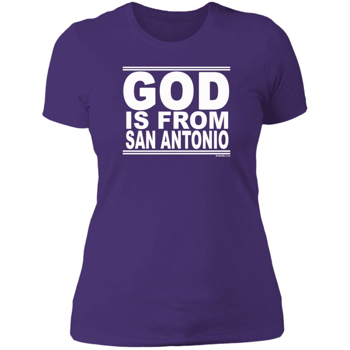 #GodIsFromSanAntonio - Women's Shortsleeve Tee