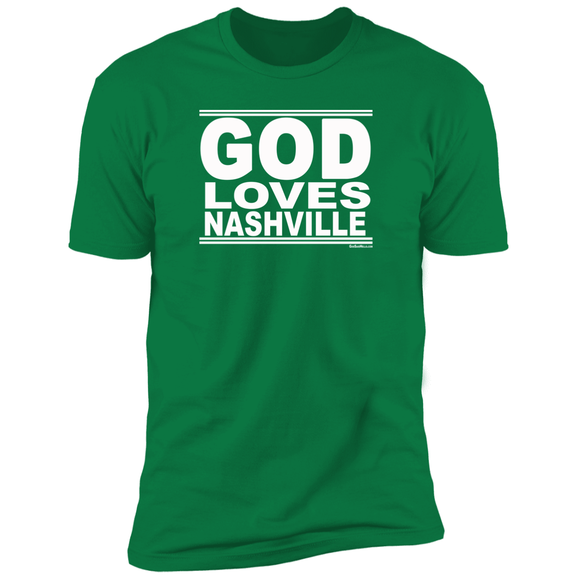 #GodLovesNashville - Men's Shortsleeve Tee