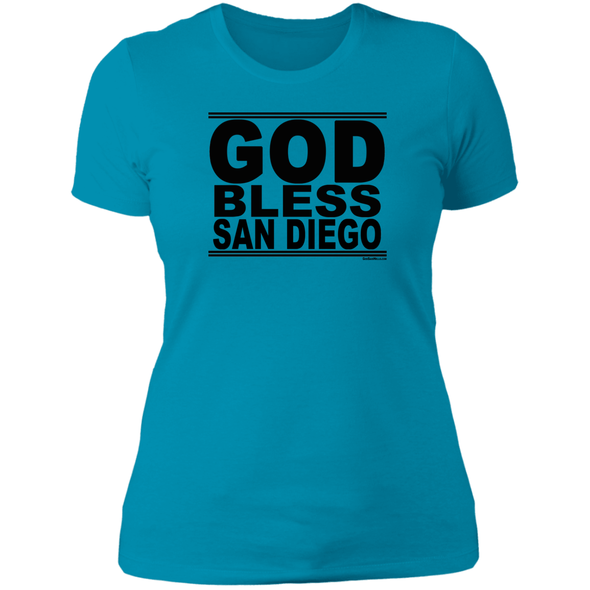 #GodBlessSanDiego - Women's Shortsleeve Tee