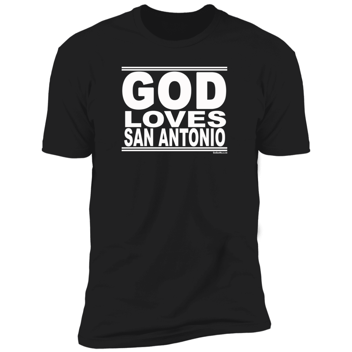 #GodLovesSanAntonio - Men's Shortsleeve Tee