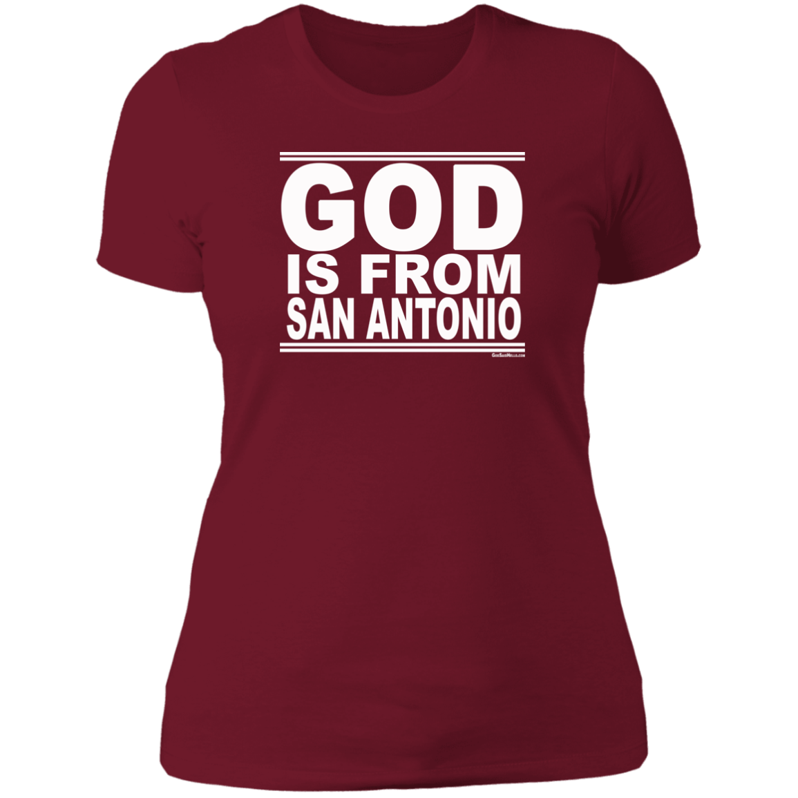 #GodIsFromSanAntonio - Women's Shortsleeve Tee