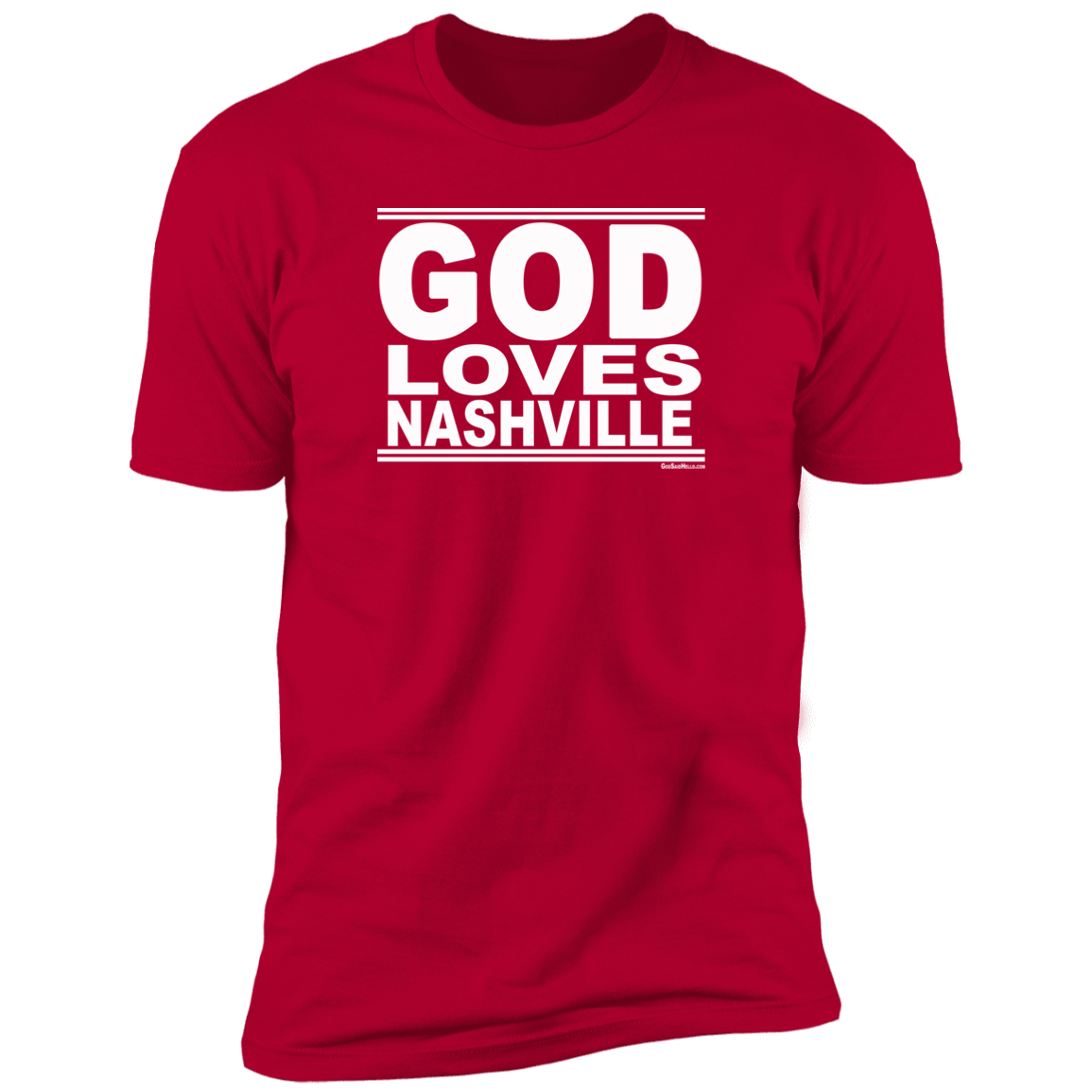 #GodLovesNashville - Men's Shortsleeve Tee