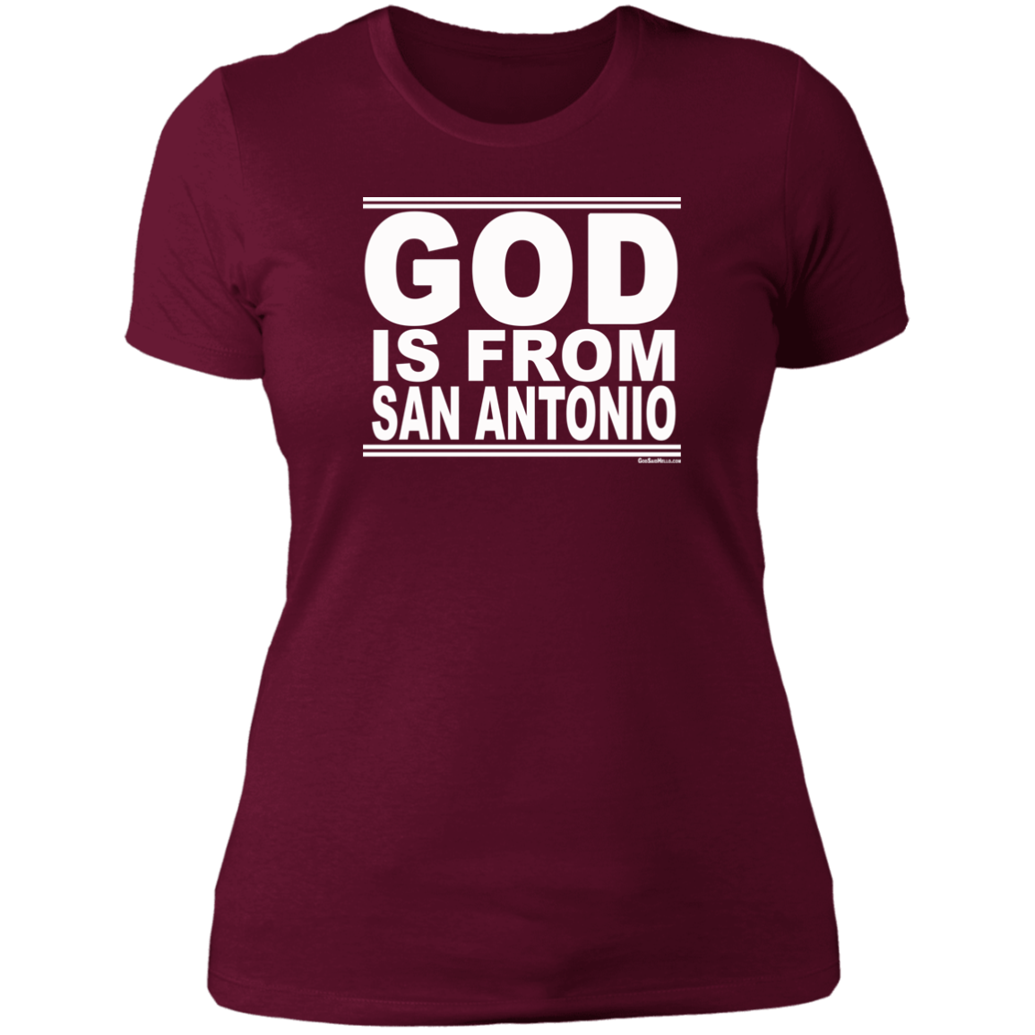#GodIsFromSanAntonio - Women's Shortsleeve Tee