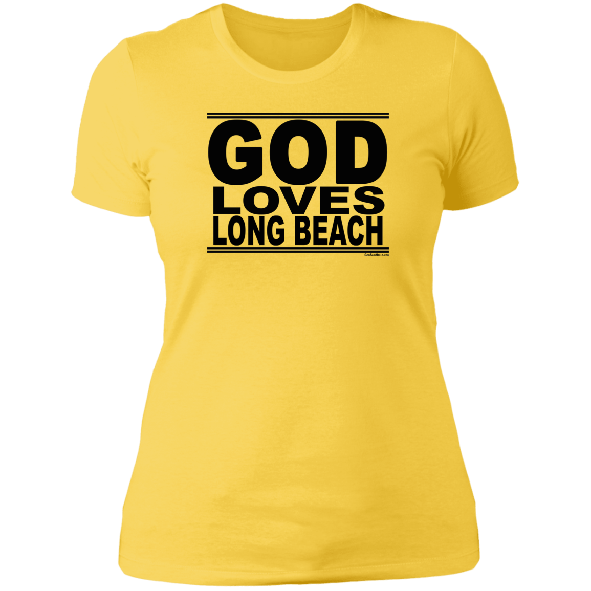#GodLovesLongBeach - Women's Shortsleeve Tee