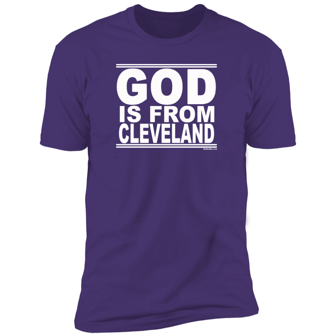 #GodIsFromCleveland - Men's Shortsleeve Tee