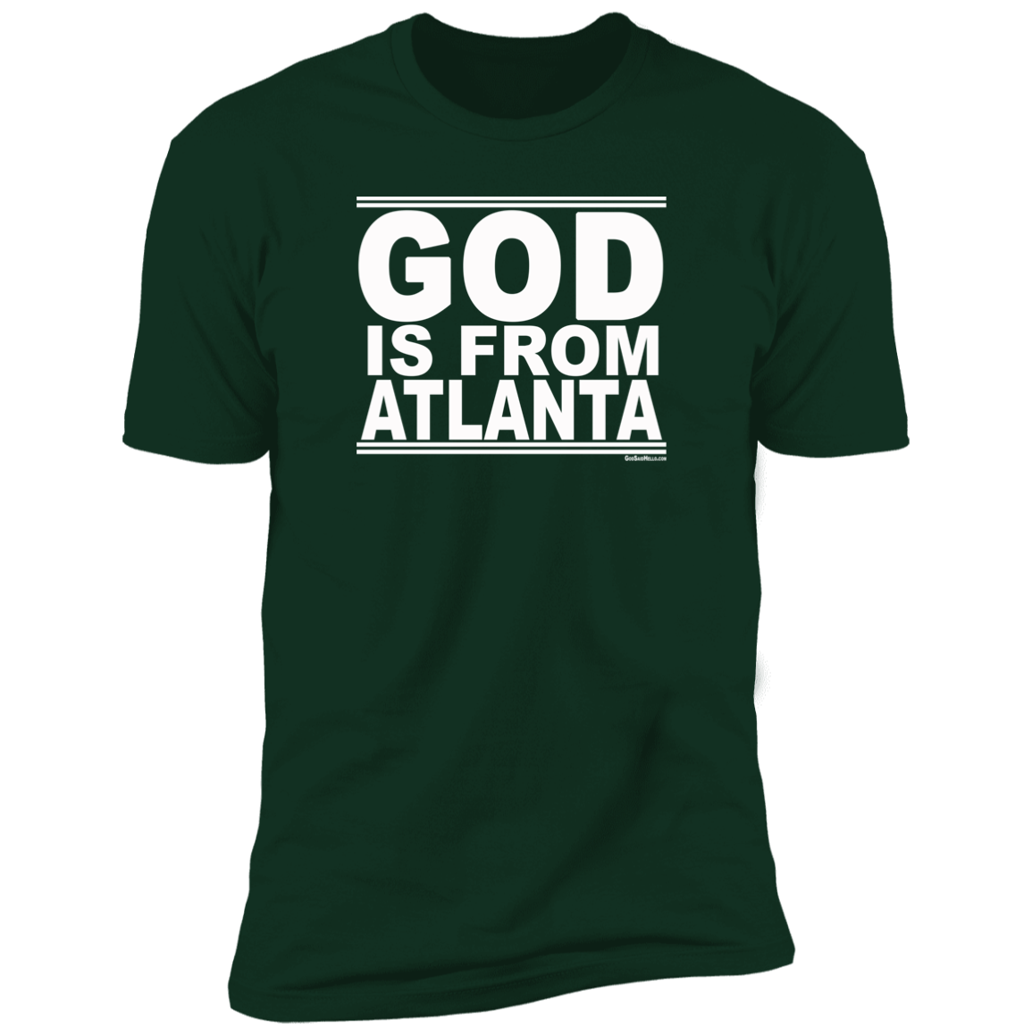 #GodIsFromAtlanta - Men's Shortsleeve Tee