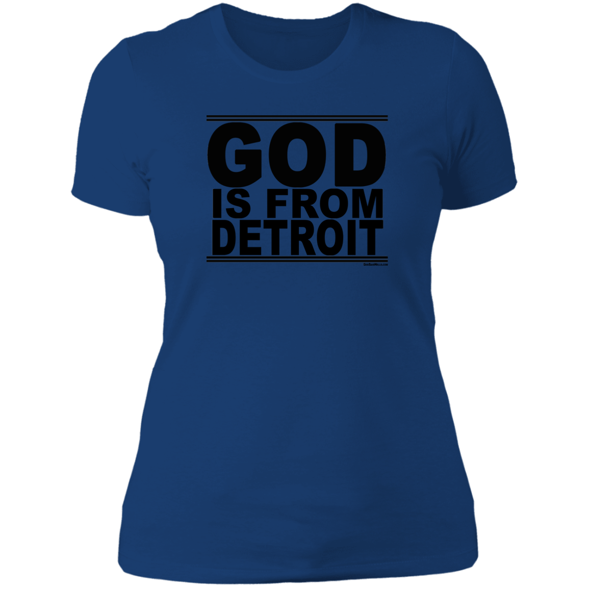 #GodIsFromDetroit - Women's Shortsleeve Tee