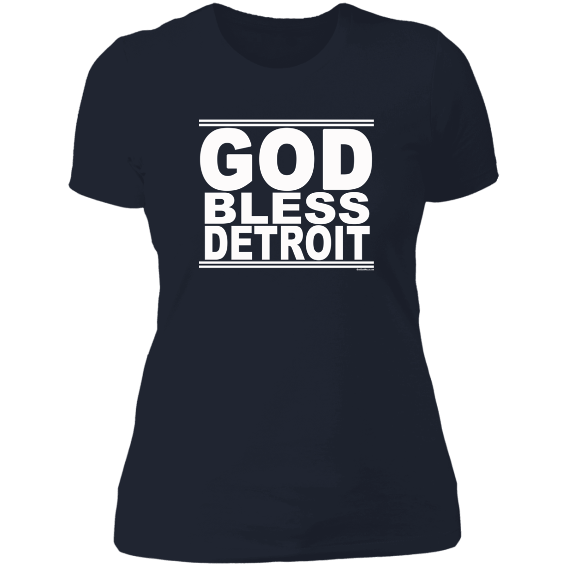 #GodBlessDetroit - Women's Shortsleeve Tee