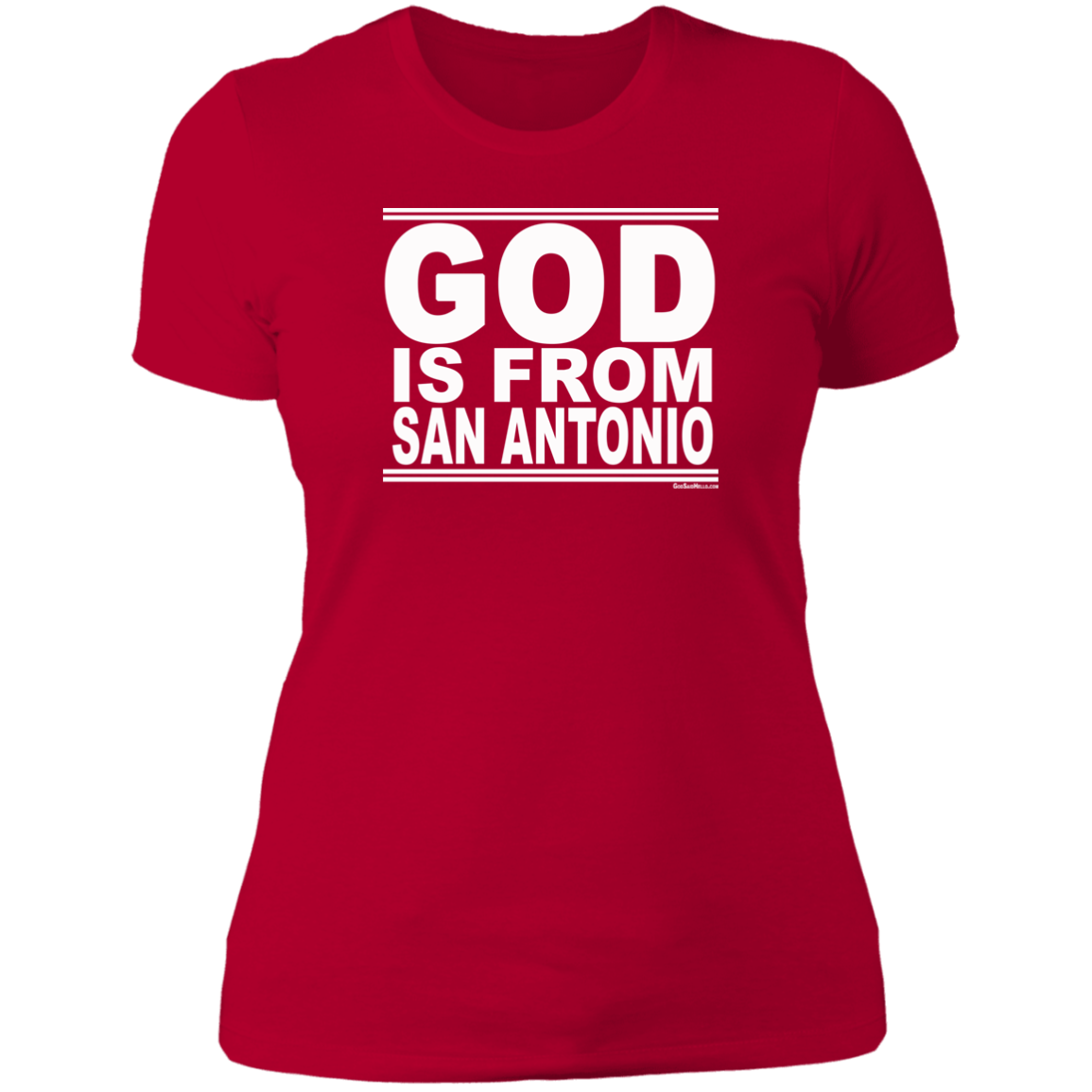 #GodIsFromSanAntonio - Women's Shortsleeve Tee