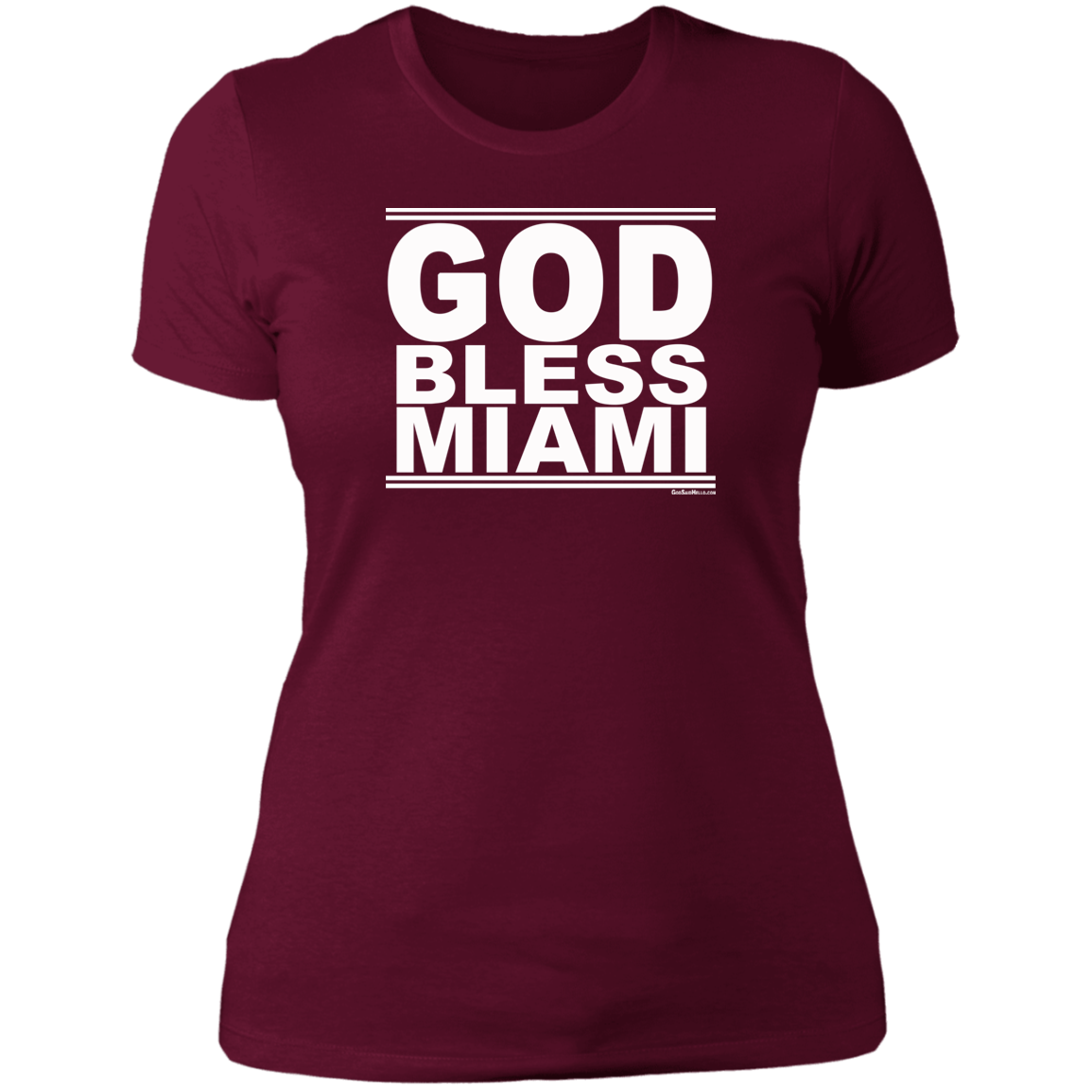 #GodBlessMiami - Women's Shortsleeve Tee