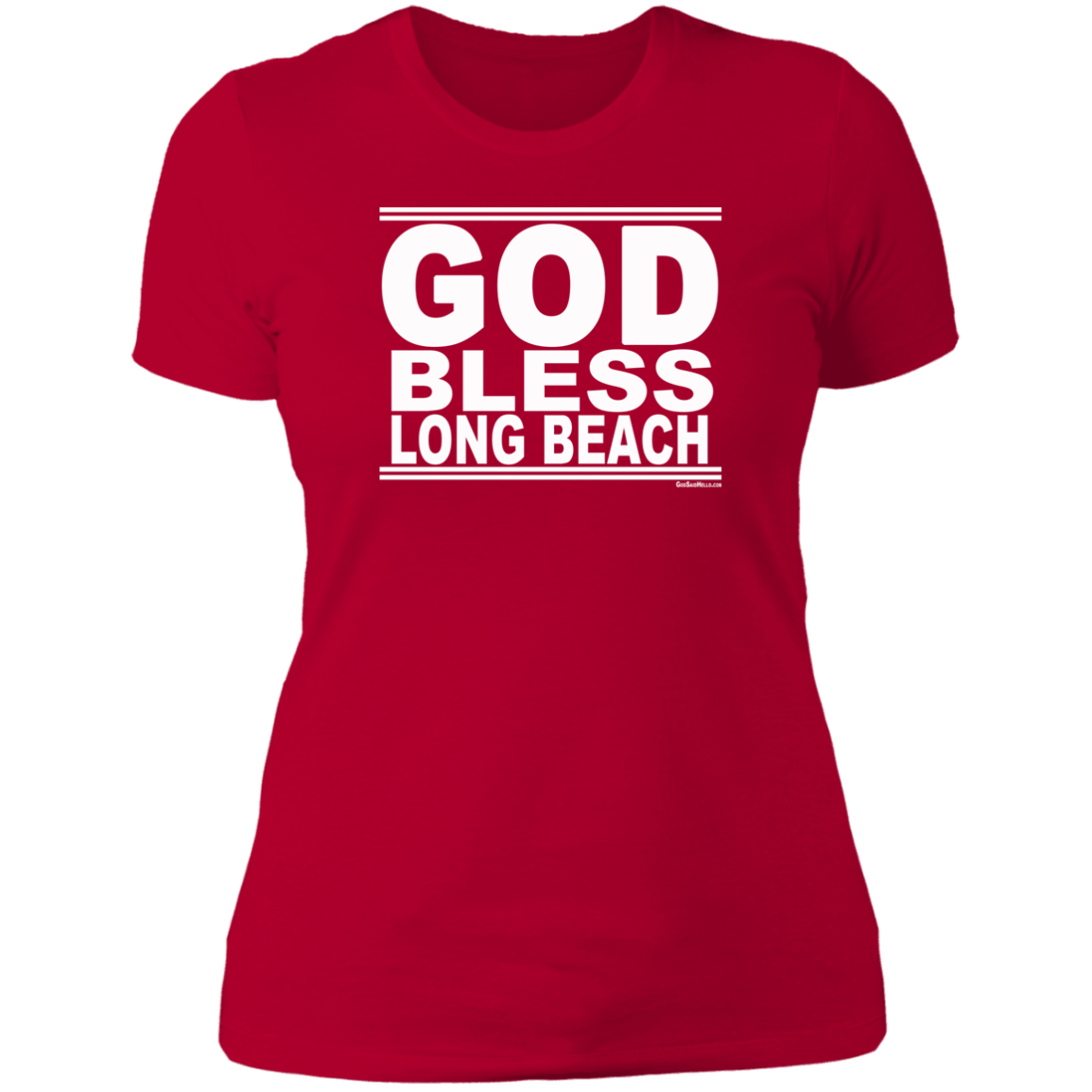 #GodBlessLongBeach - Women's Shortsleeve Tee