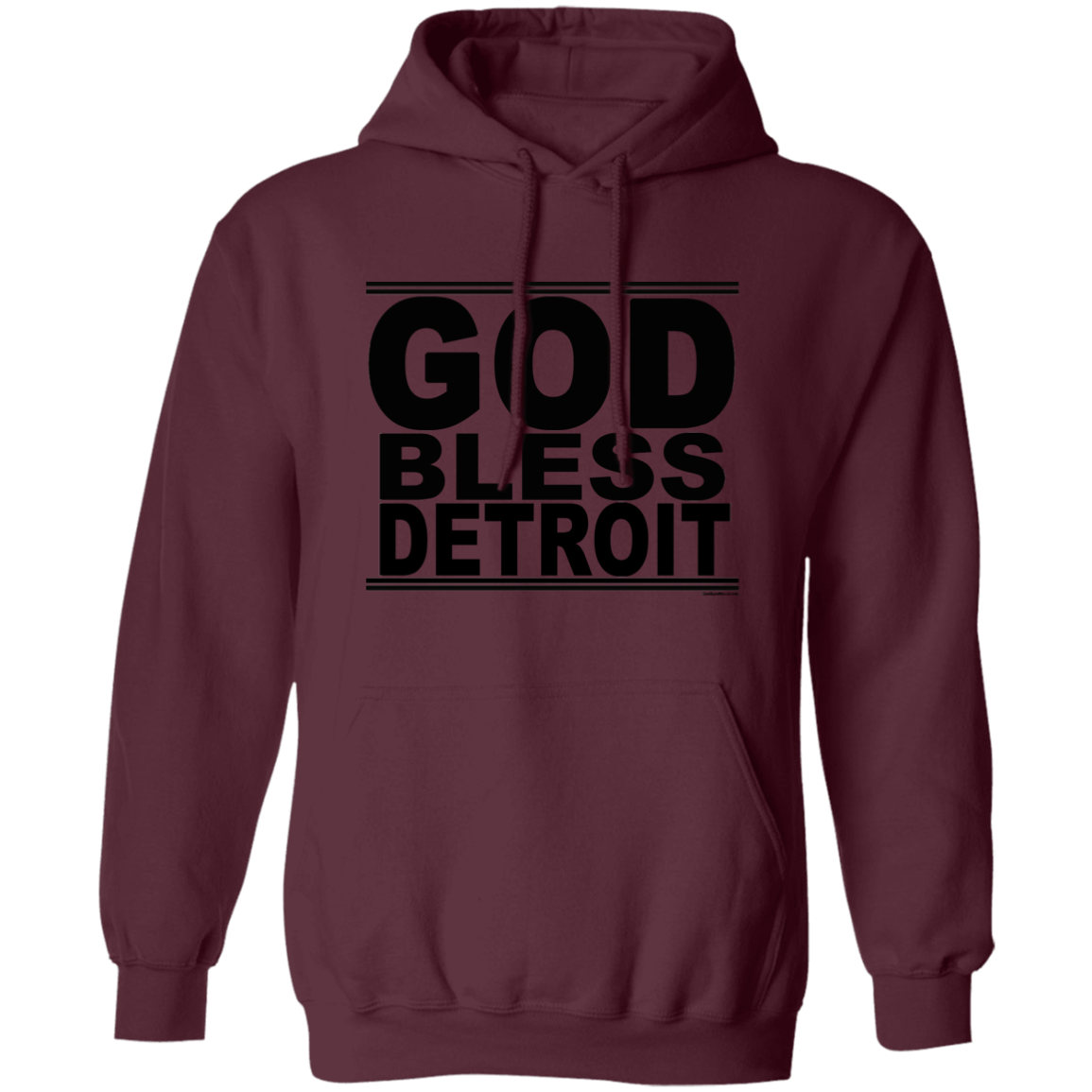 #GodBlessDetroit - Pullover Hoodie