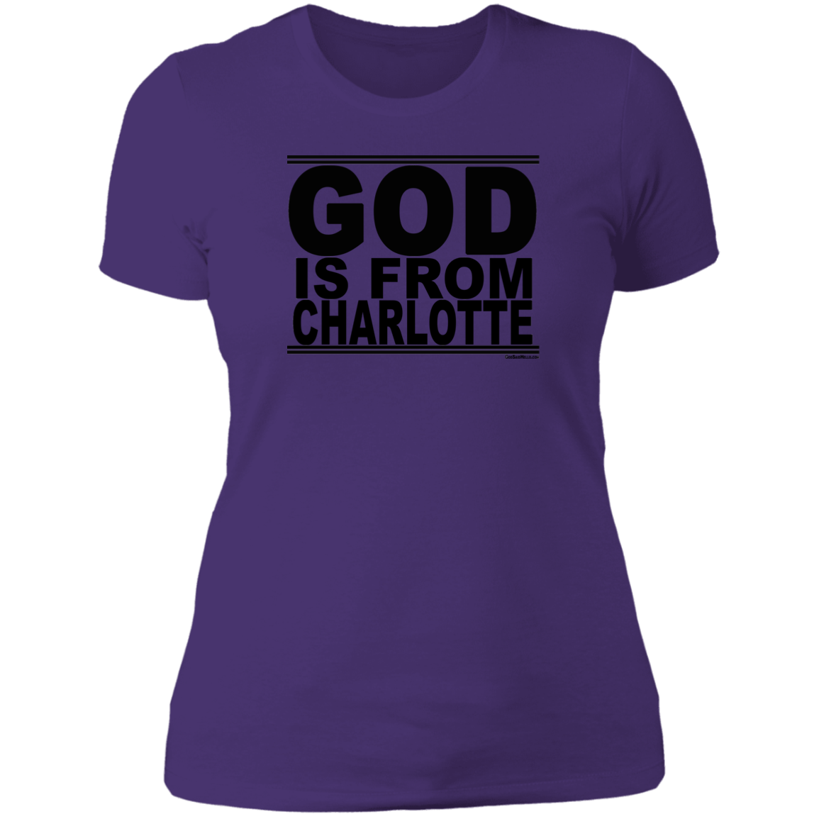#GodIsFromCharlotte - Women's Shortsleeve Tee