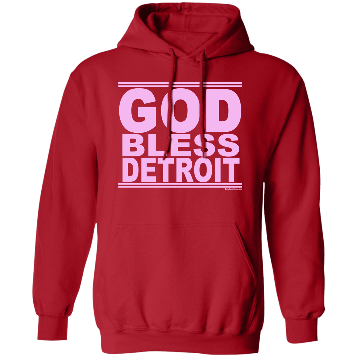 #GodBlessDetroit - Pullover Hoodie