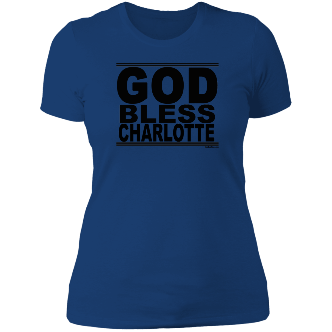 #GodBlessCharlotte - Women's Shortsleeve Tee