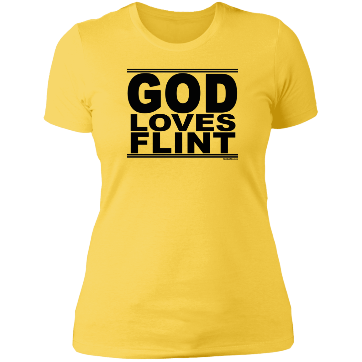 #GodLovesFlint - Women's Shortsleeve Tee