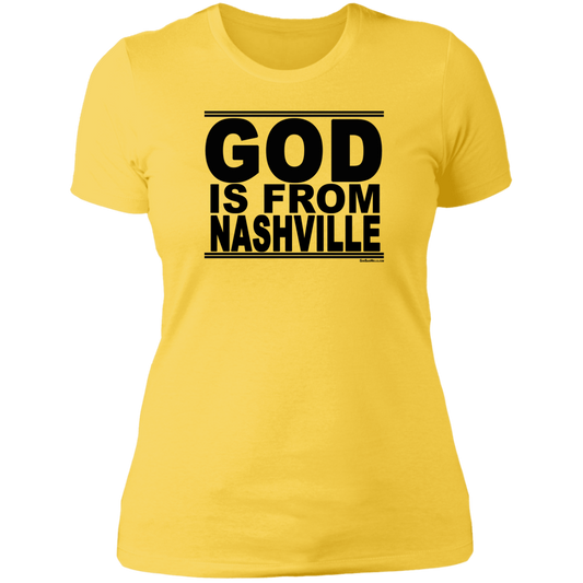 #GodIsFromNashville - Women's Shortsleeve Tee