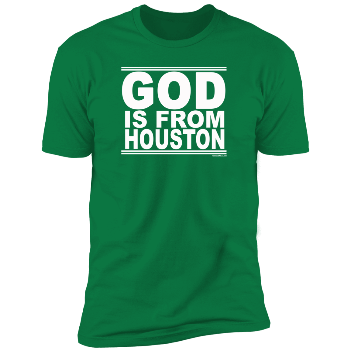 #GodIsFromHouston - Men's Shortsleeve Tee