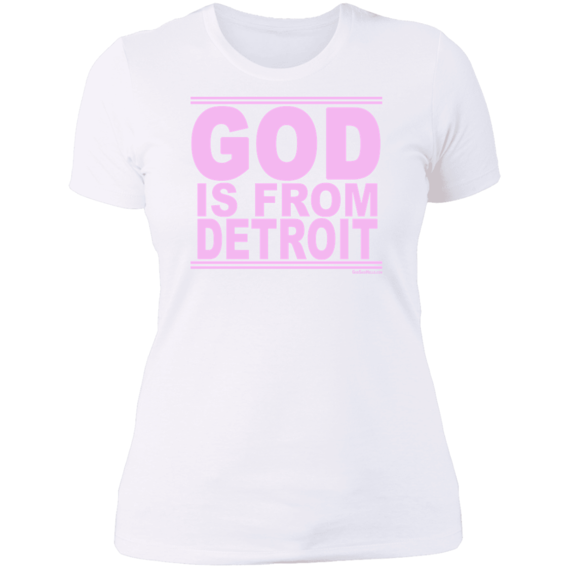 #GodIsFromDetroit - Women's Shortsleeve Tee