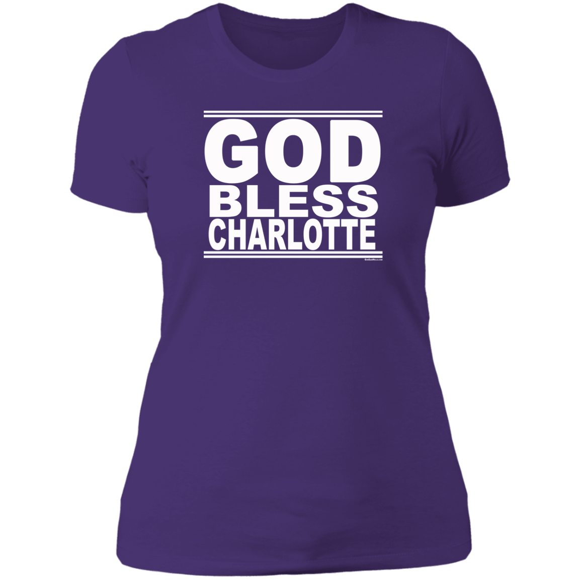 #GodBlessCharlotte - Women's Shortsleeve Tee