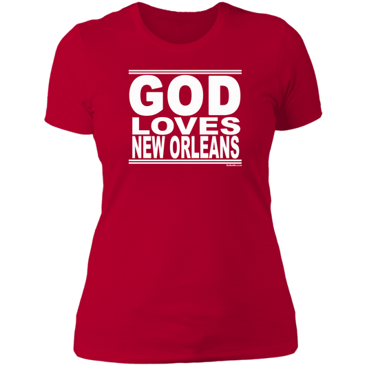#GodLovesNewOrleans - Women's Shortsleeve Tee
