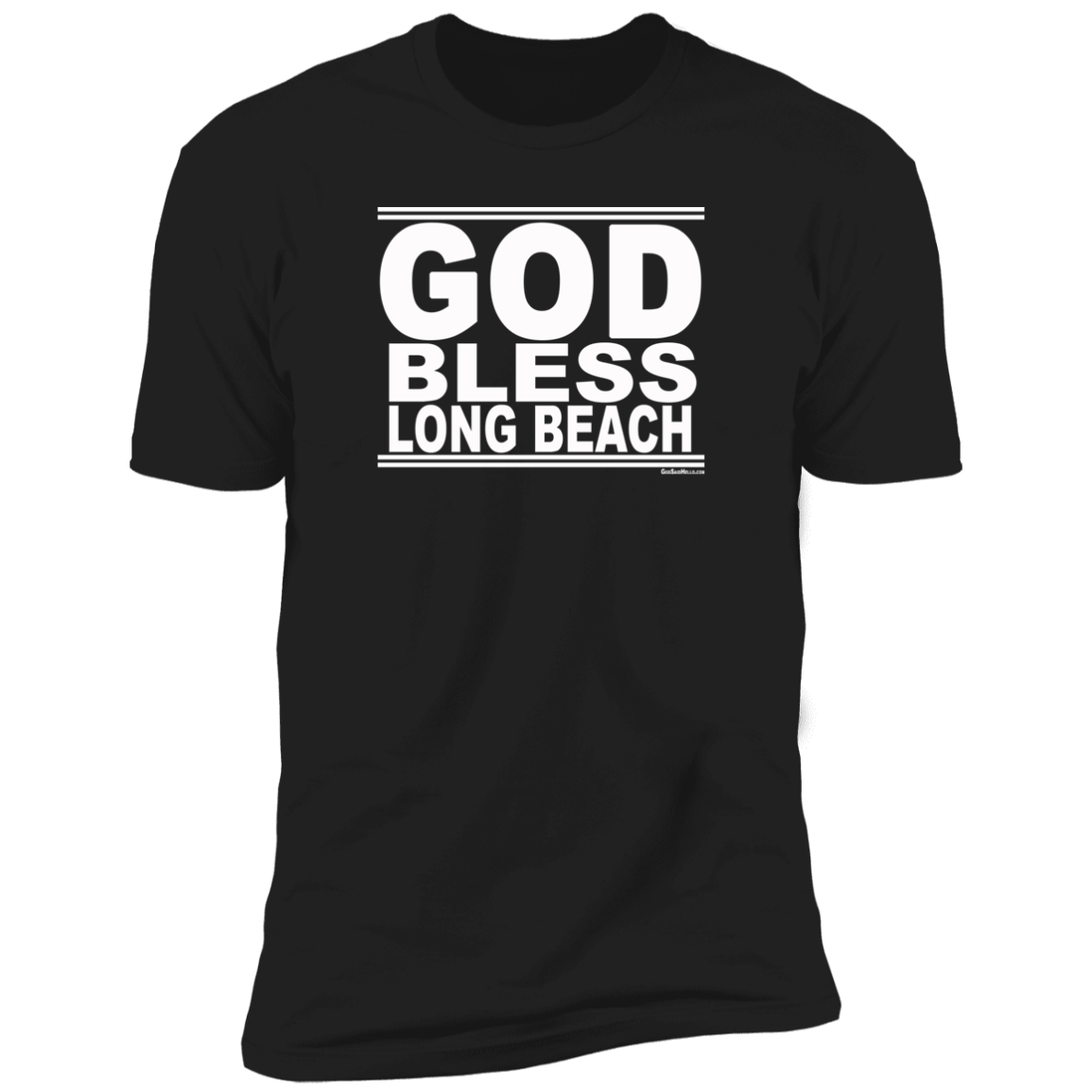 #GodBlessLongBeach - Men's Shortsleeve Tee