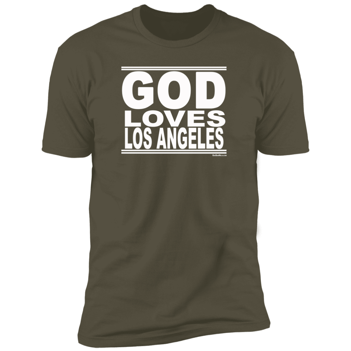#GodLovesLosAngeles - Men's Shortsleeve Tee
