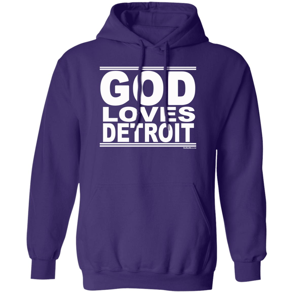 #GodLovesDetroit - Pullover Hoodie