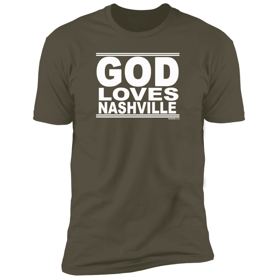 #GodLovesNashville - Men's Shortsleeve Tee