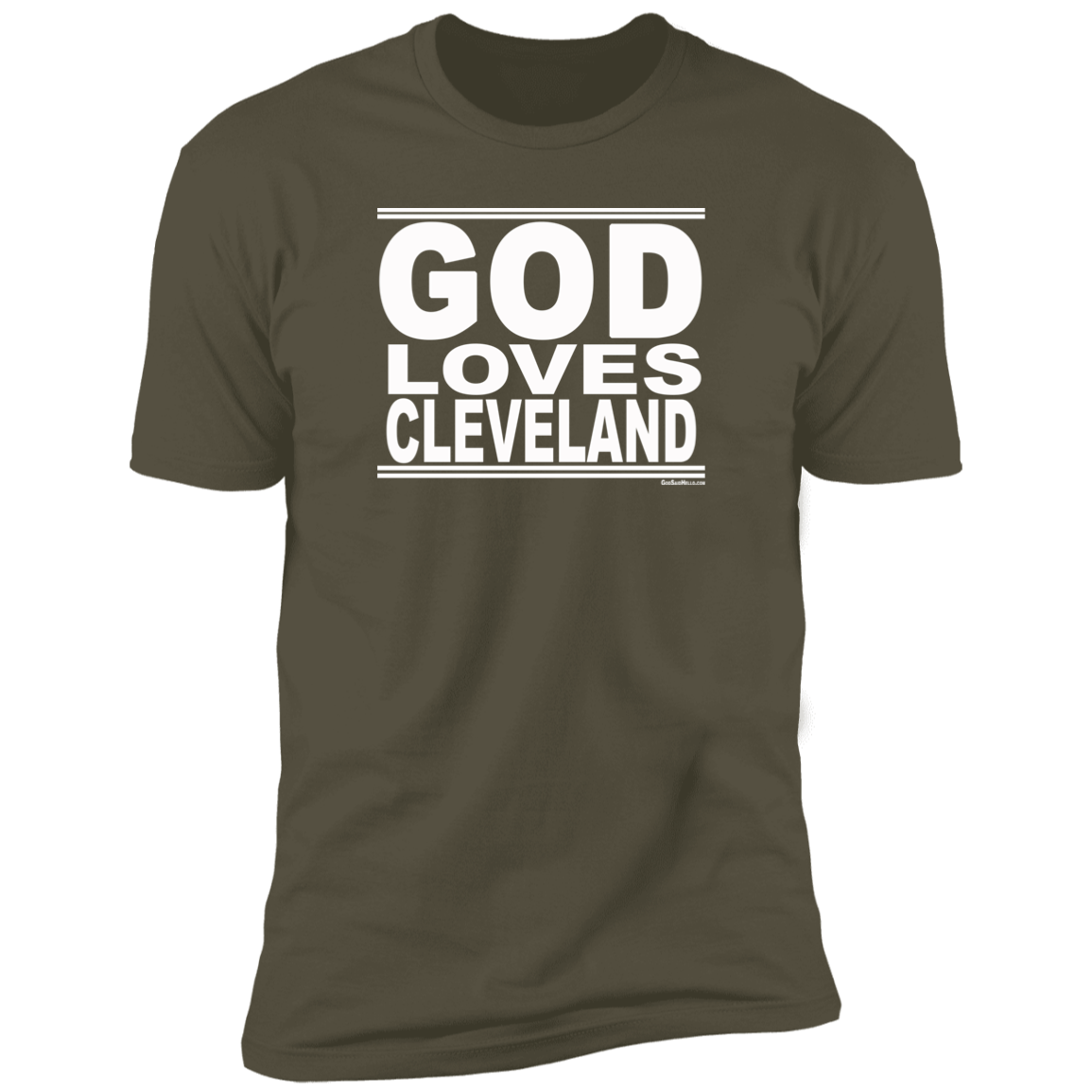 #GodLovesCleveland - Men's Shortsleeve Tee