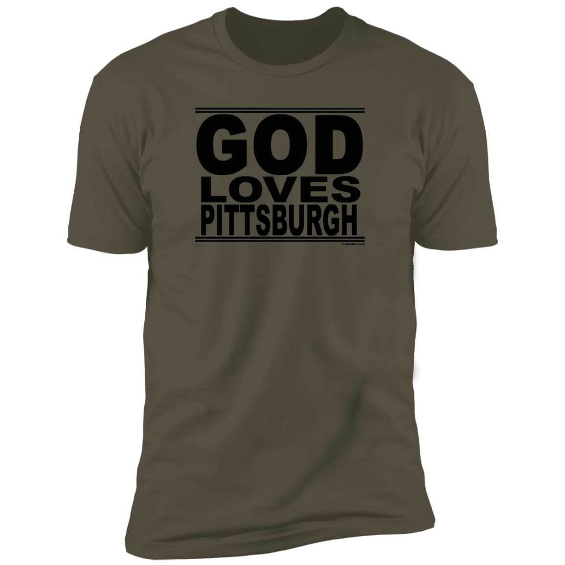 #GodLovesPittsburgh - Men's Shortsleeve Tee