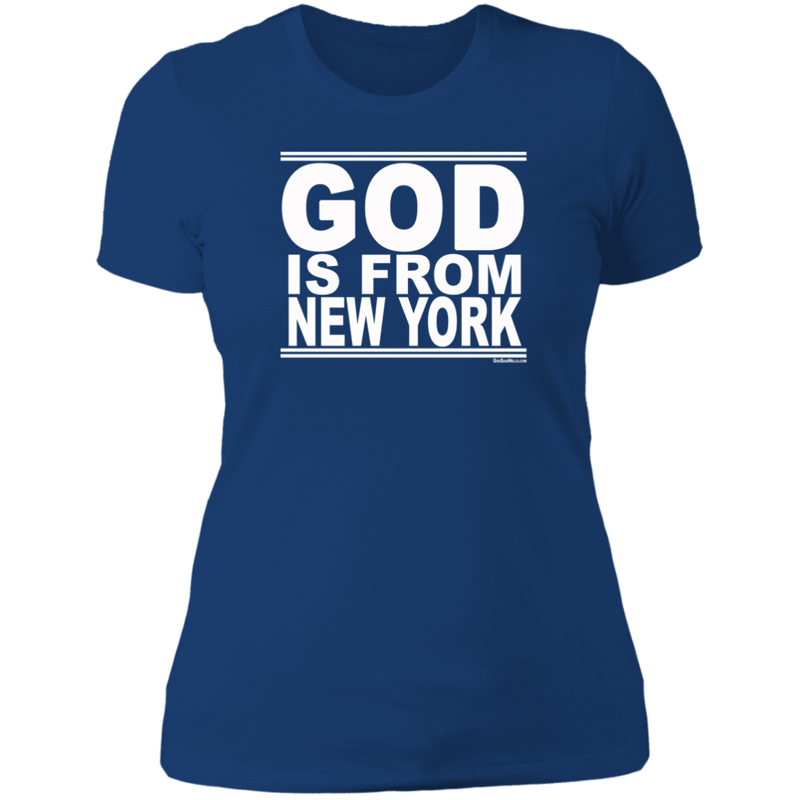 #GodIsFromNewYork - Women's Shortsleeve Tee