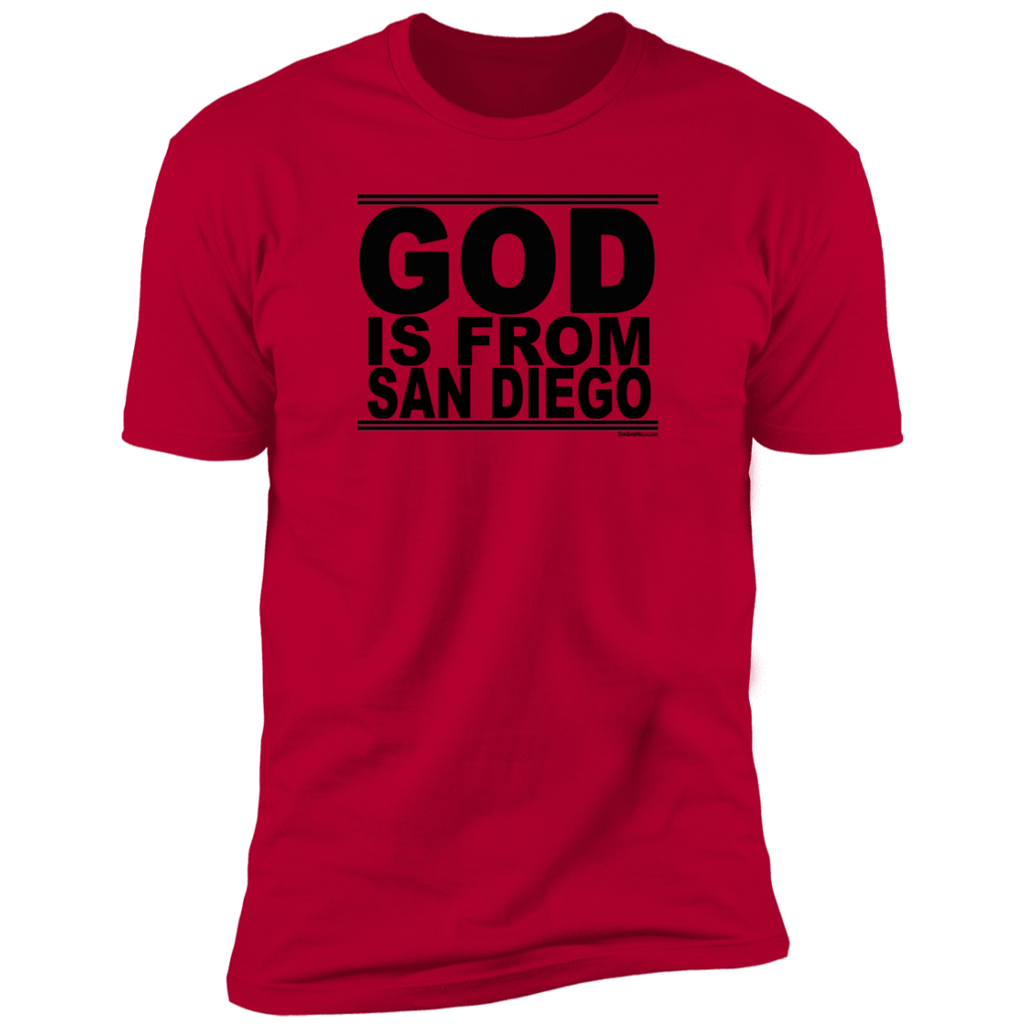 #GodIsFromSanDiego - Men's Shortsleeve Tee