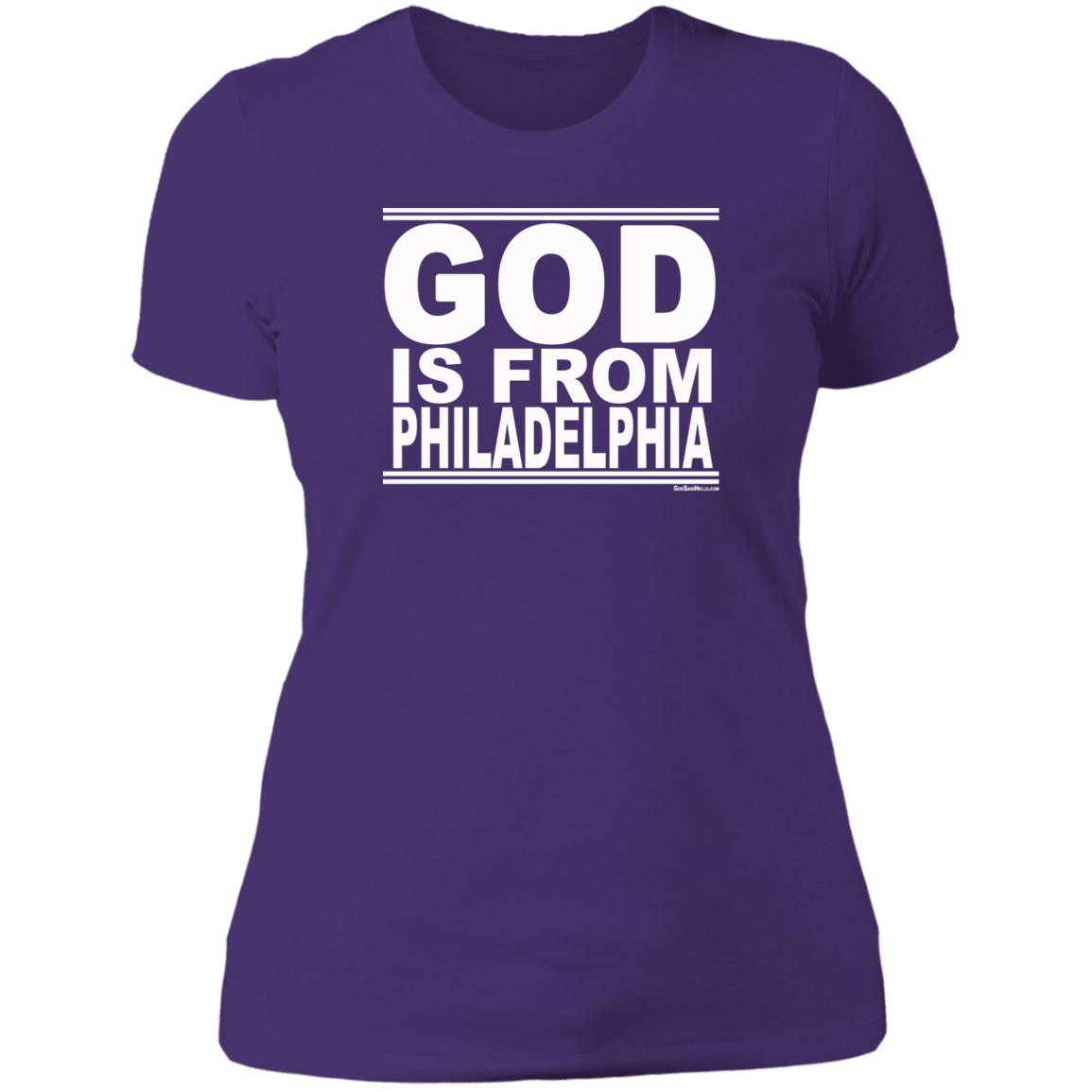 #GodIsFromPhiladelphia - Women's Shortsleeve Tee